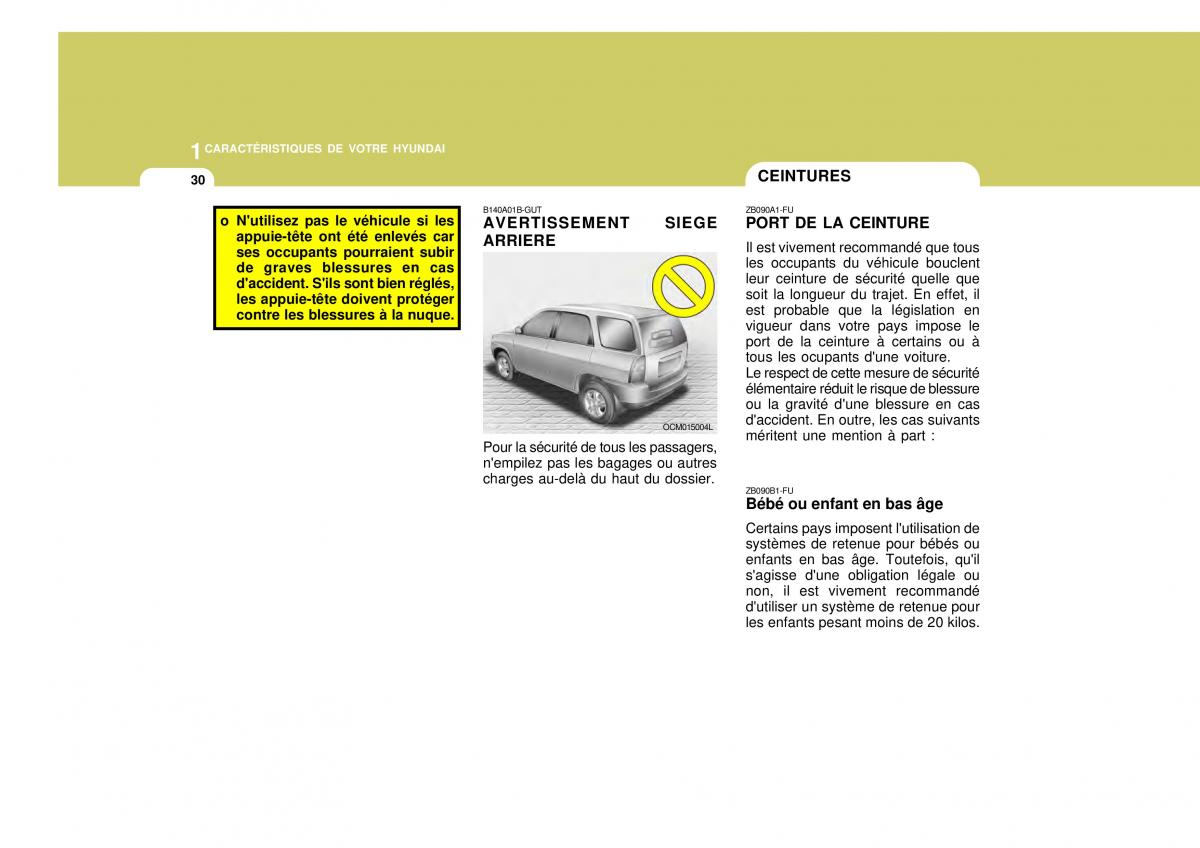 Hyundai Santa Fe II 2 manuel du proprietaire / page 46