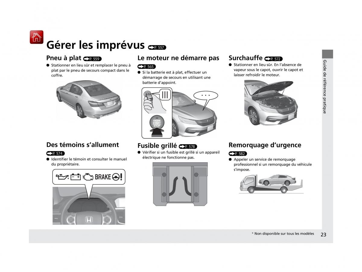 Honda Accord IX 9 manuel du proprietaire / page 24