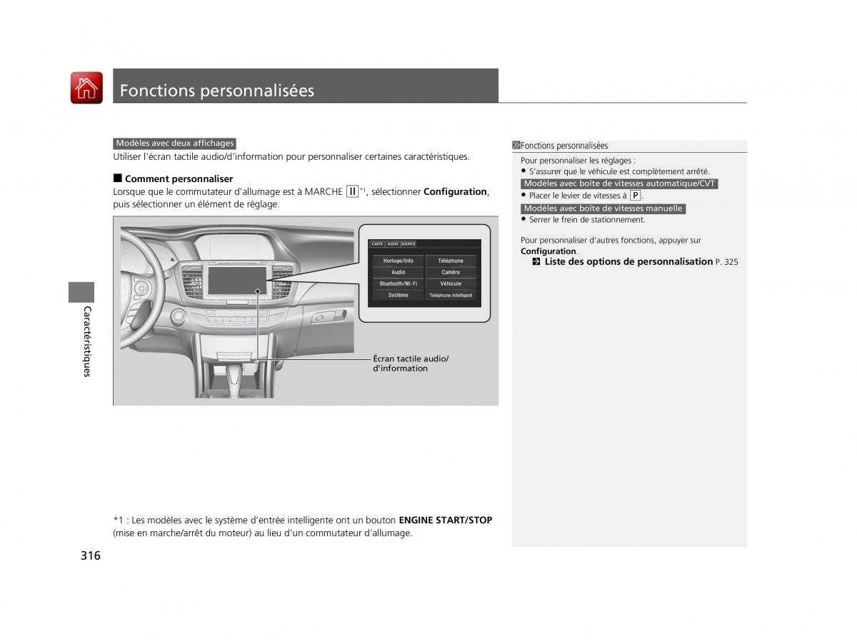 Honda Accord IX 9 manuel du proprietaire / page 317