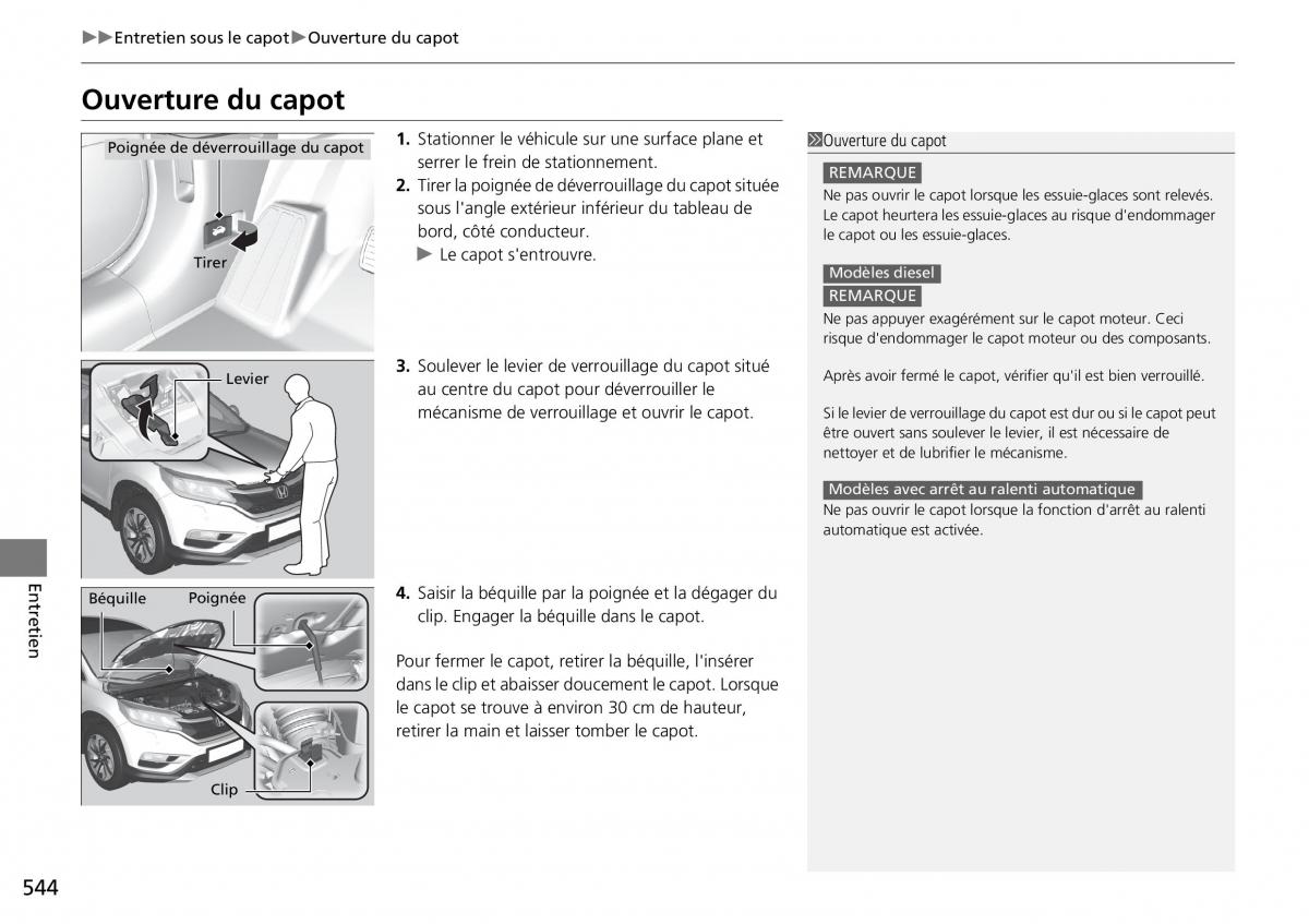 Honda CR V IV 4 manuel du proprietaire / page 545