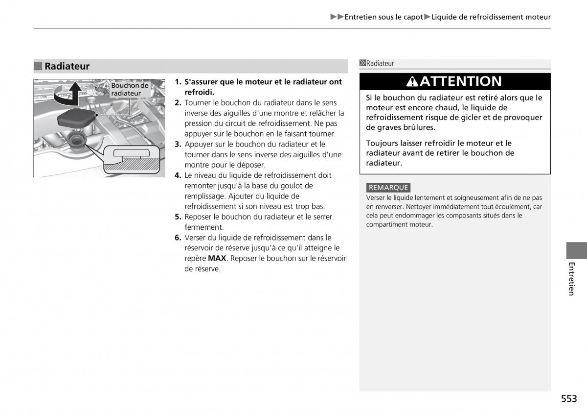 Honda CR V IV 4 manuel du proprietaire / page 554