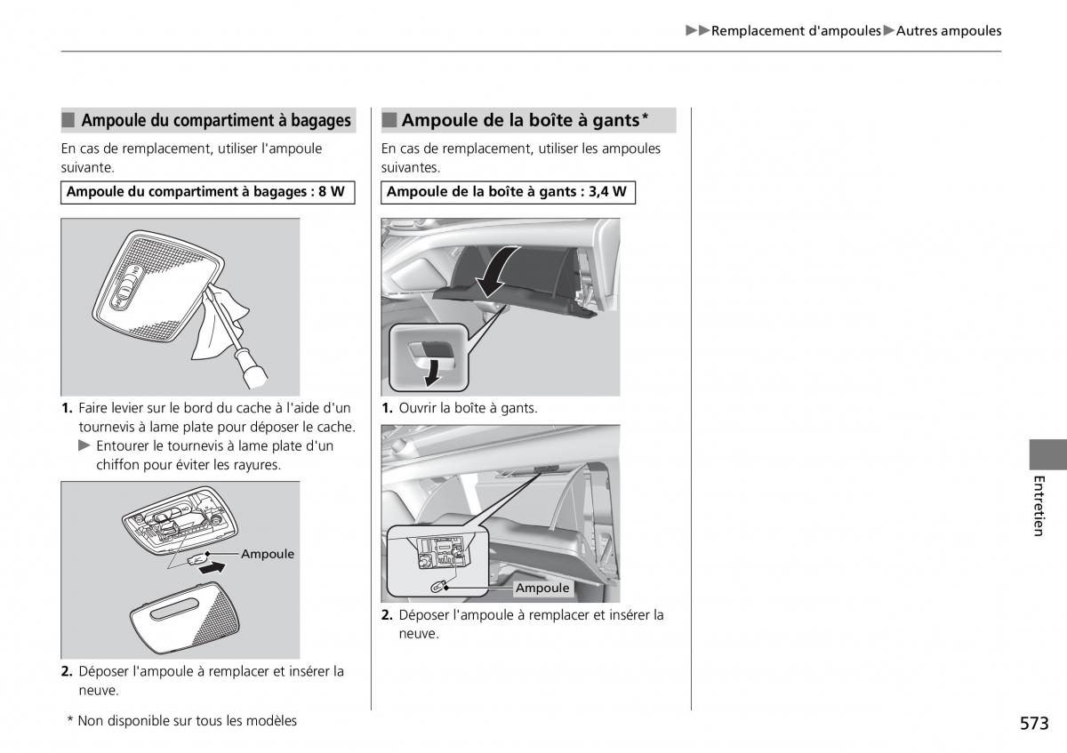 Honda CR V IV 4 manuel du proprietaire / page 574