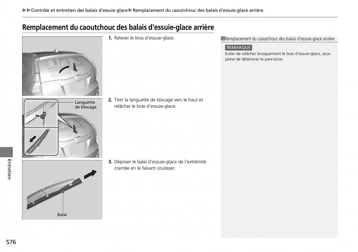 Honda CR V IV 4 manuel du proprietaire / page 577