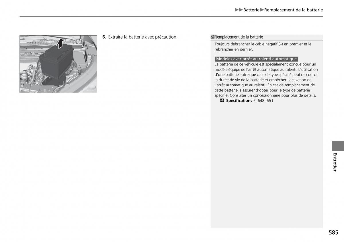 Honda CR V IV 4 manuel du proprietaire / page 586