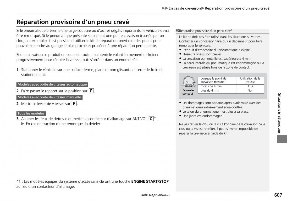 Honda CR V IV 4 manuel du proprietaire / page 608