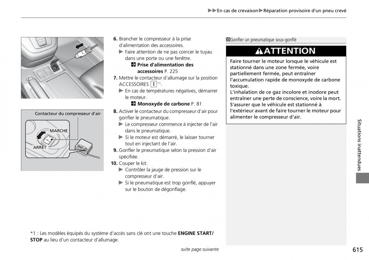 Honda CR V IV 4 manuel du proprietaire / page 616