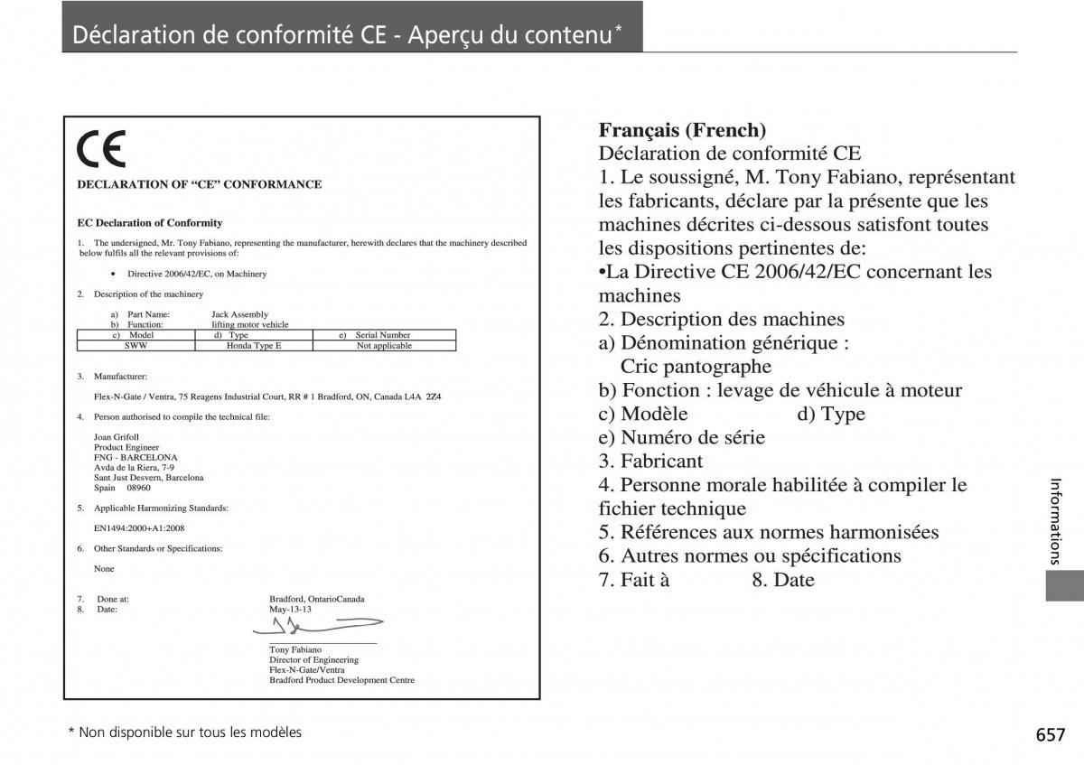 Honda CR V IV 4 manuel du proprietaire / page 658