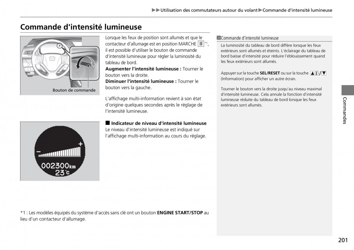 Honda CR V IV 4 manuel du proprietaire / page 202