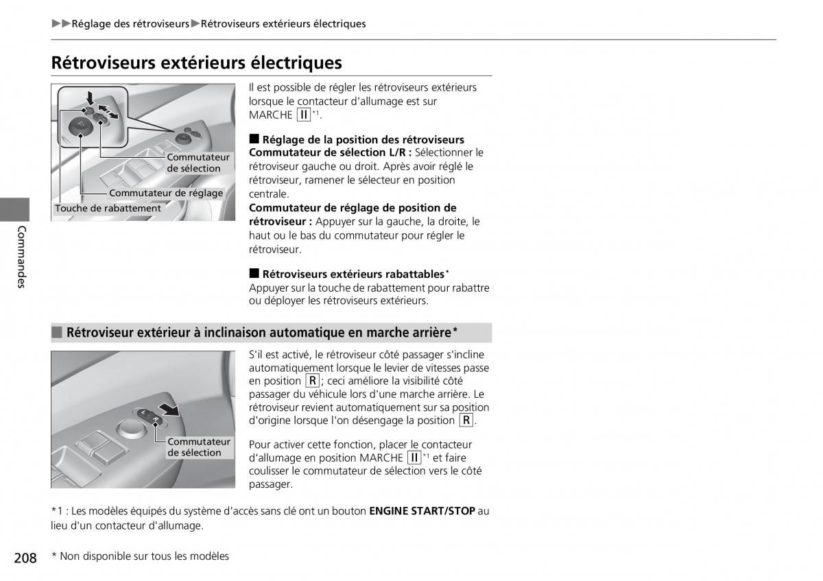 Honda CR V IV 4 manuel du proprietaire / page 209