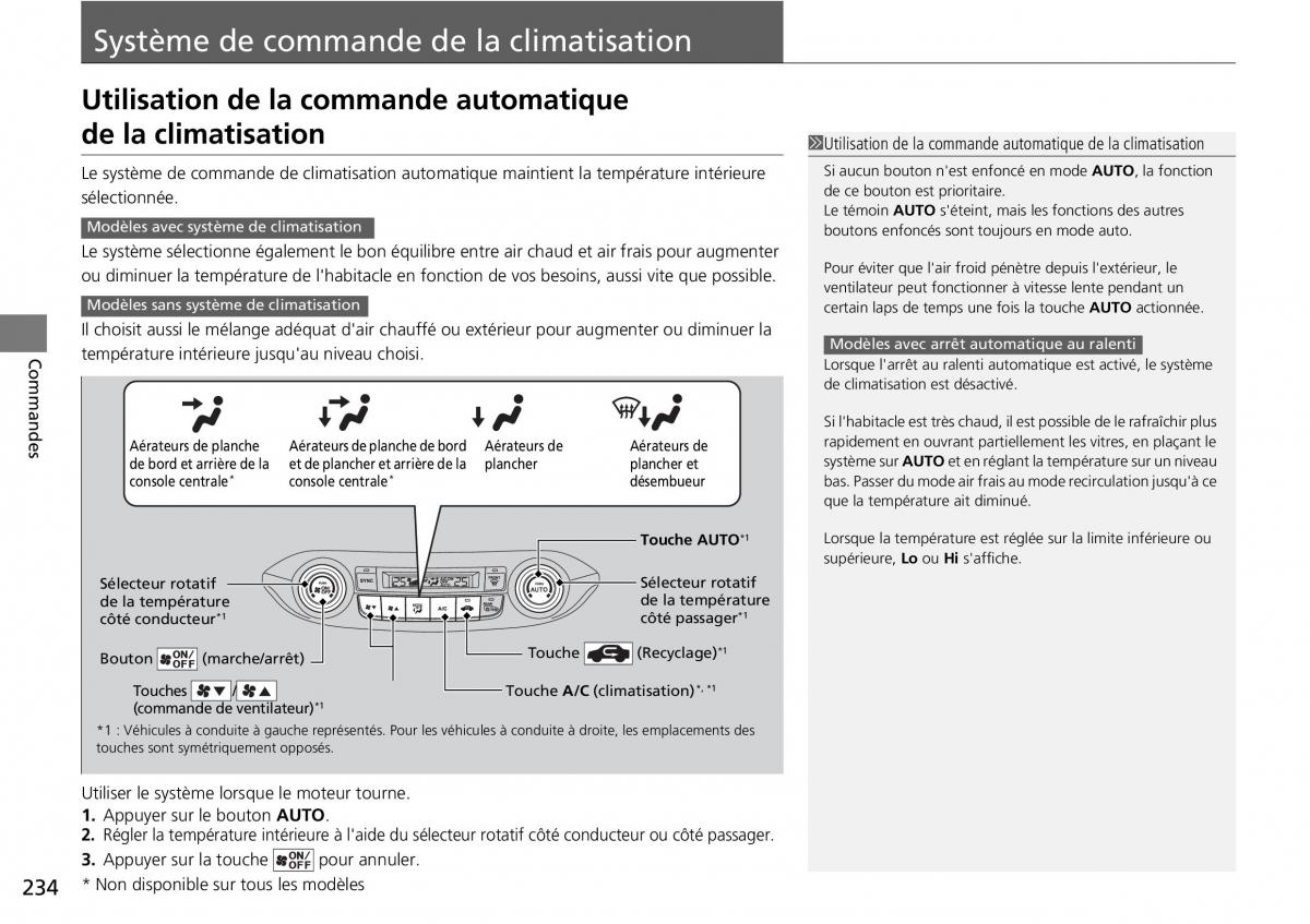 Honda CR V IV 4 manuel du proprietaire / page 235