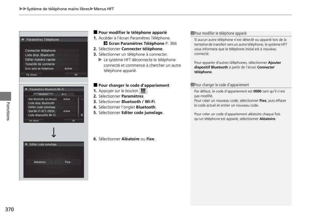 Honda CR V IV 4 manuel du proprietaire / page 371