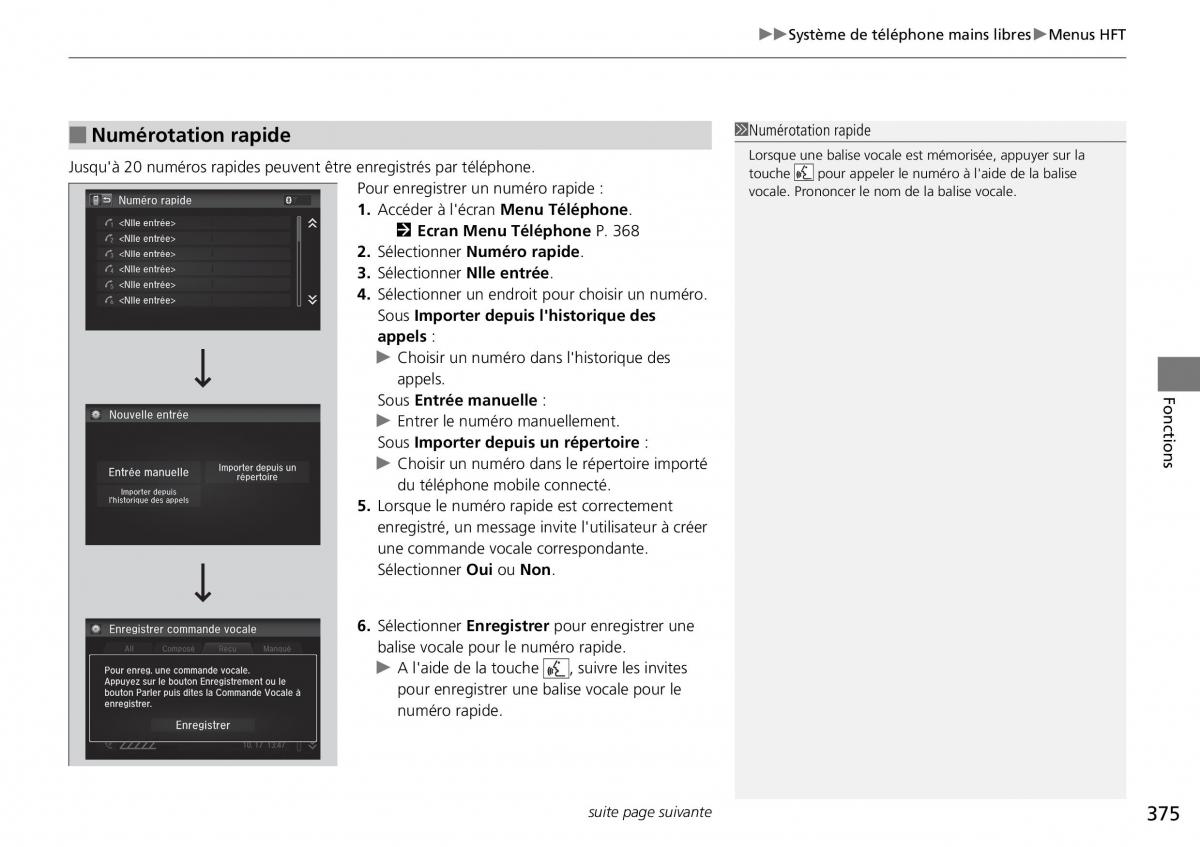 Honda CR V IV 4 manuel du proprietaire / page 376