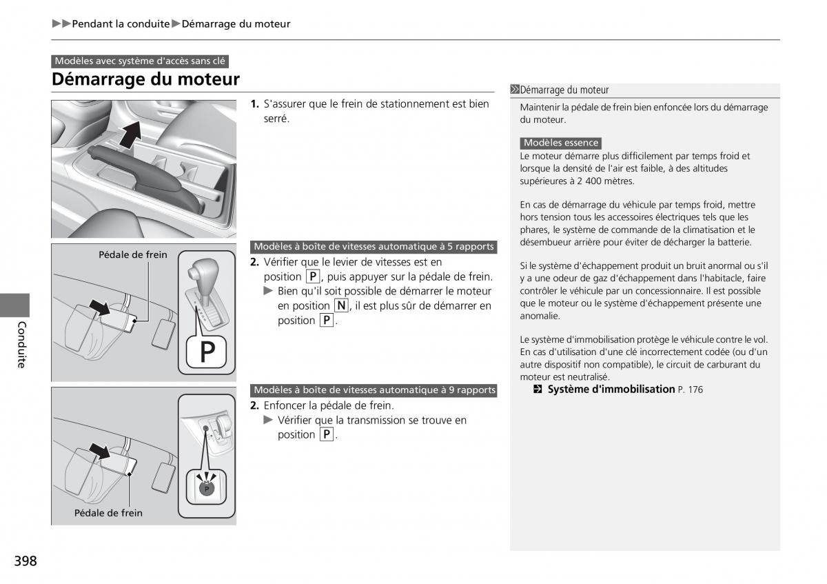 Honda CR V IV 4 manuel du proprietaire / page 399