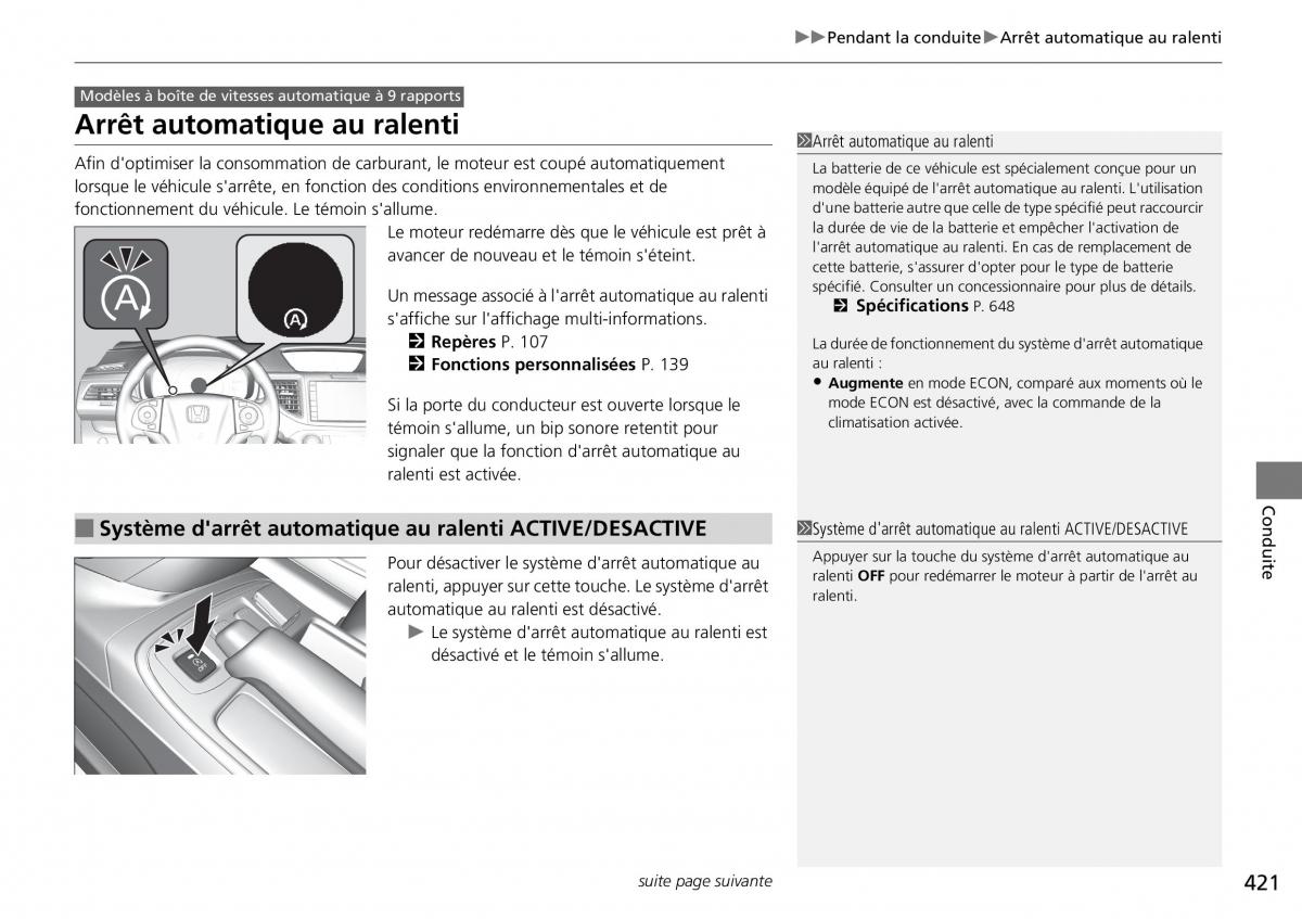 Honda CR V IV 4 manuel du proprietaire / page 422