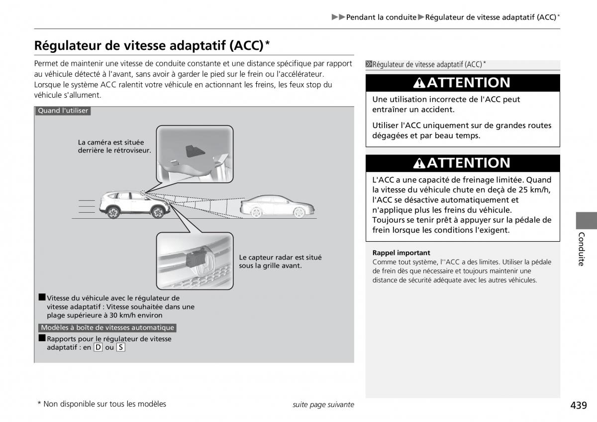 Honda CR V IV 4 manuel du proprietaire / page 440