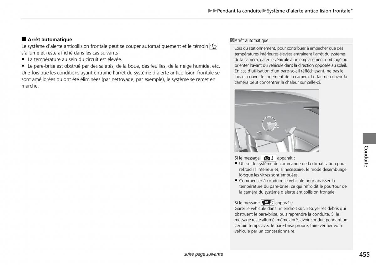 Honda CR V IV 4 manuel du proprietaire / page 456