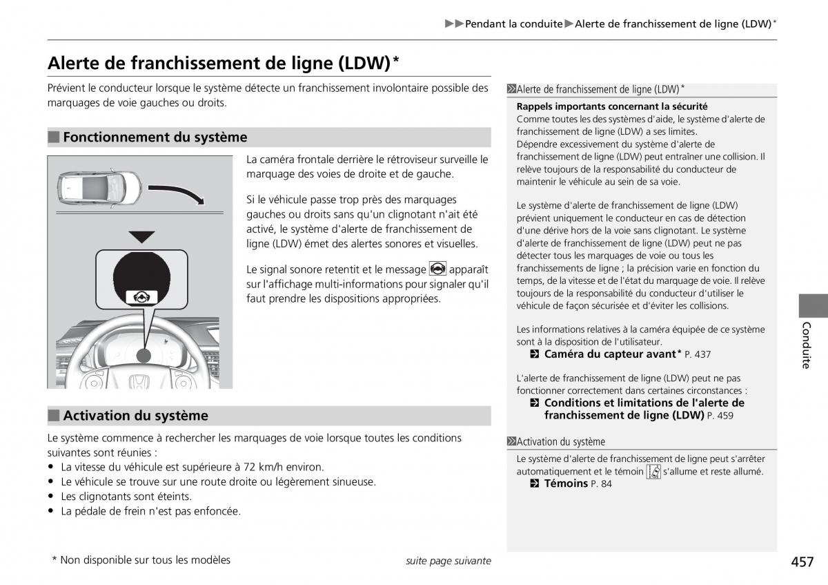 Honda CR V IV 4 manuel du proprietaire / page 458