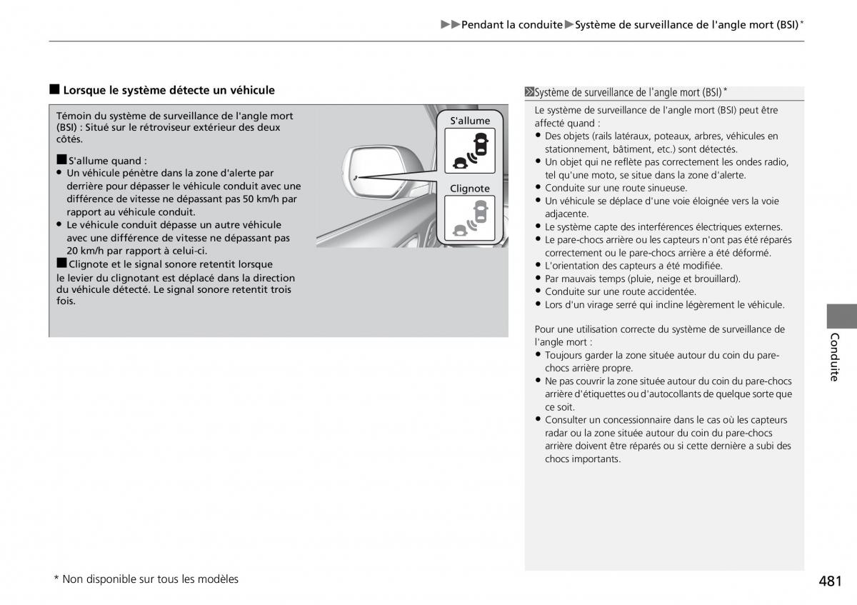 Honda CR V IV 4 manuel du proprietaire / page 482