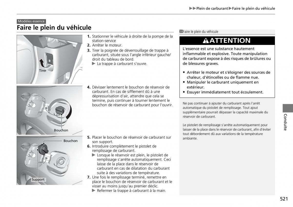 Honda CR V IV 4 manuel du proprietaire / page 522