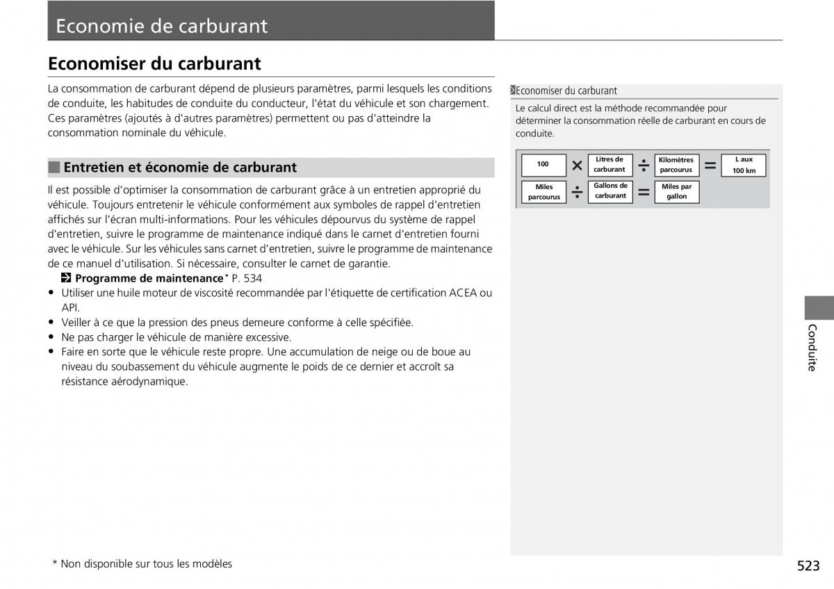 Honda CR V IV 4 manuel du proprietaire / page 524