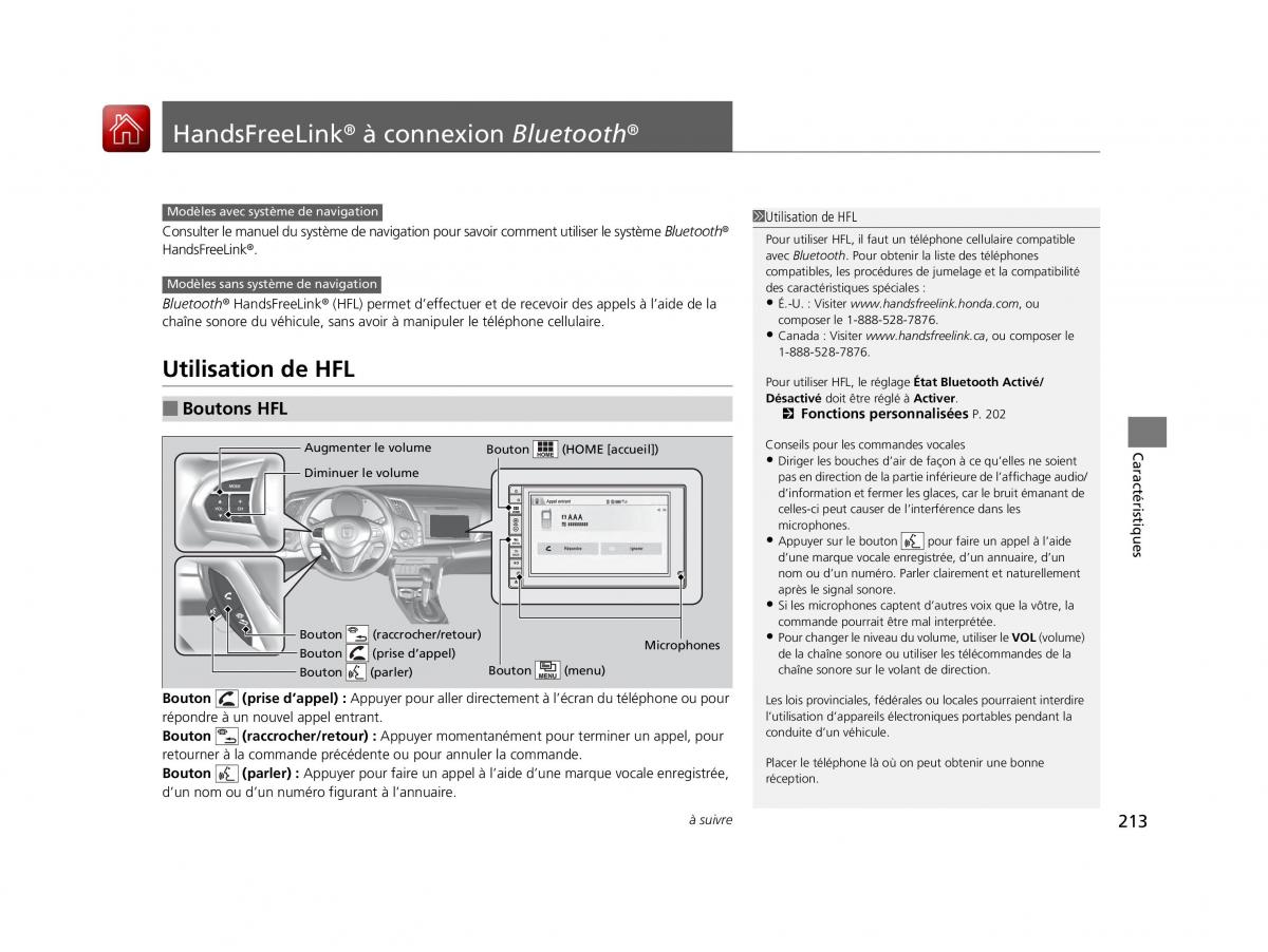 Honda CR Z manuel du proprietaire / page 214