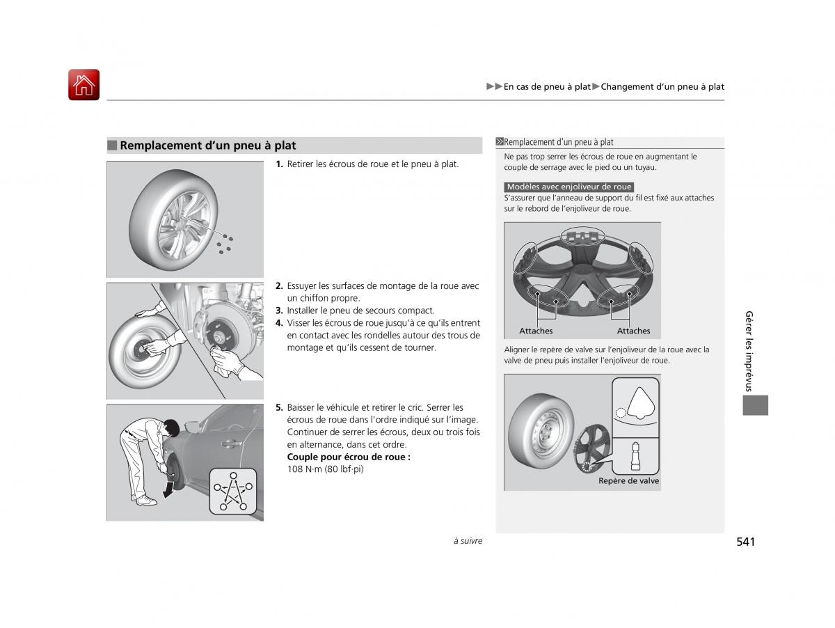 Honda Civic X 10 manuel du proprietaire / page 542