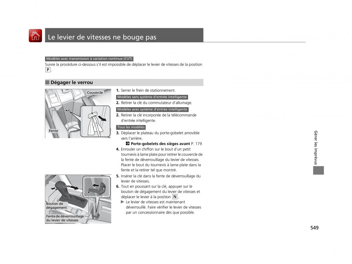 Honda Civic X 10 manuel du proprietaire / page 550