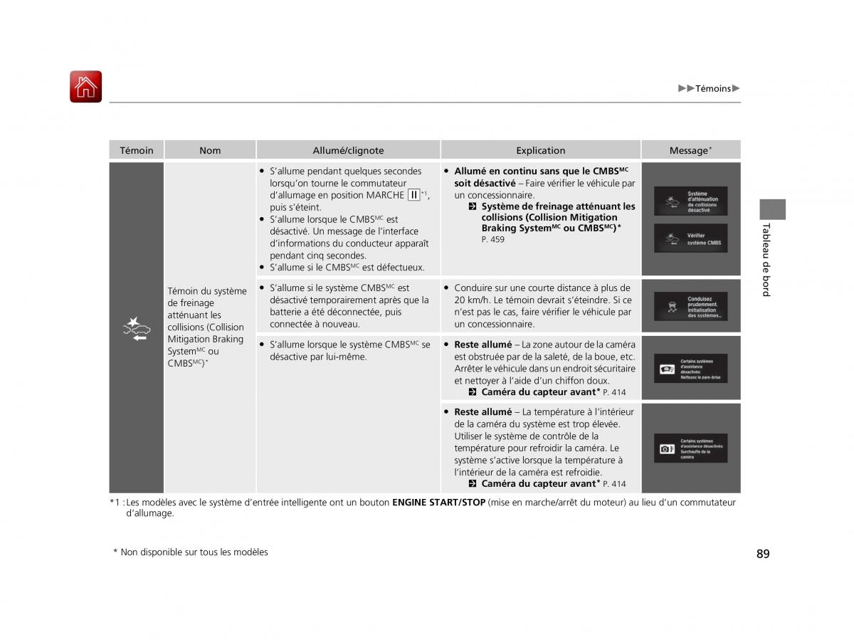 Honda Civic X 10 manuel du proprietaire / page 90