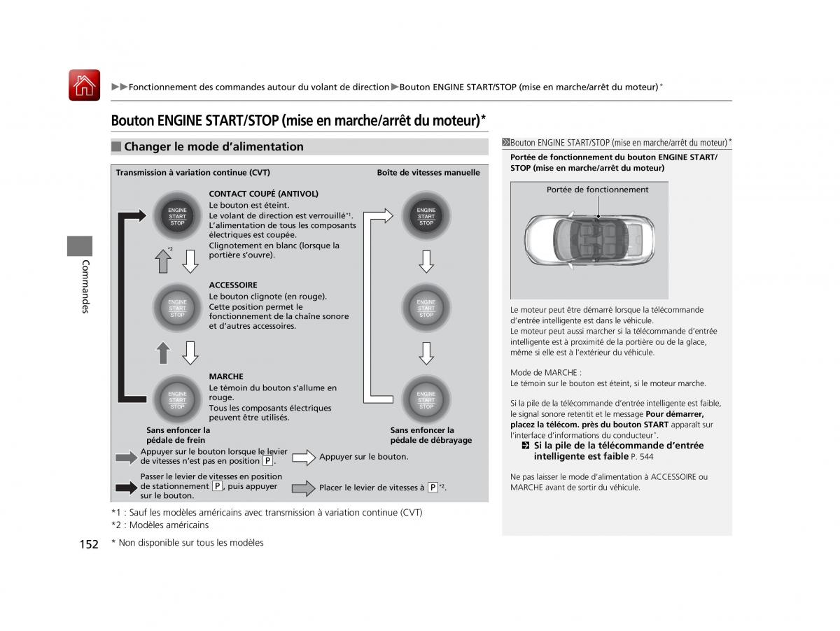 Honda Civic X 10 manuel du proprietaire / page 153