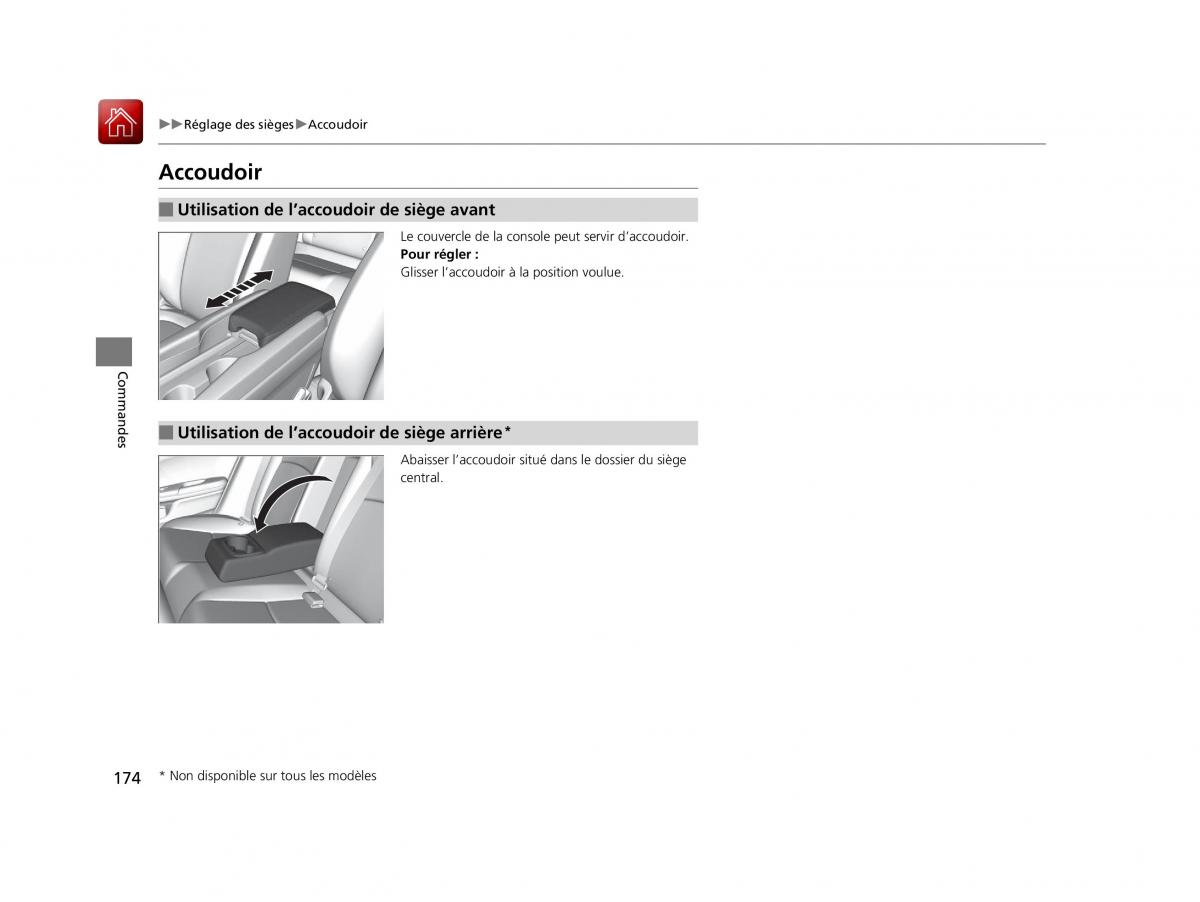 Honda Civic X 10 manuel du proprietaire / page 175