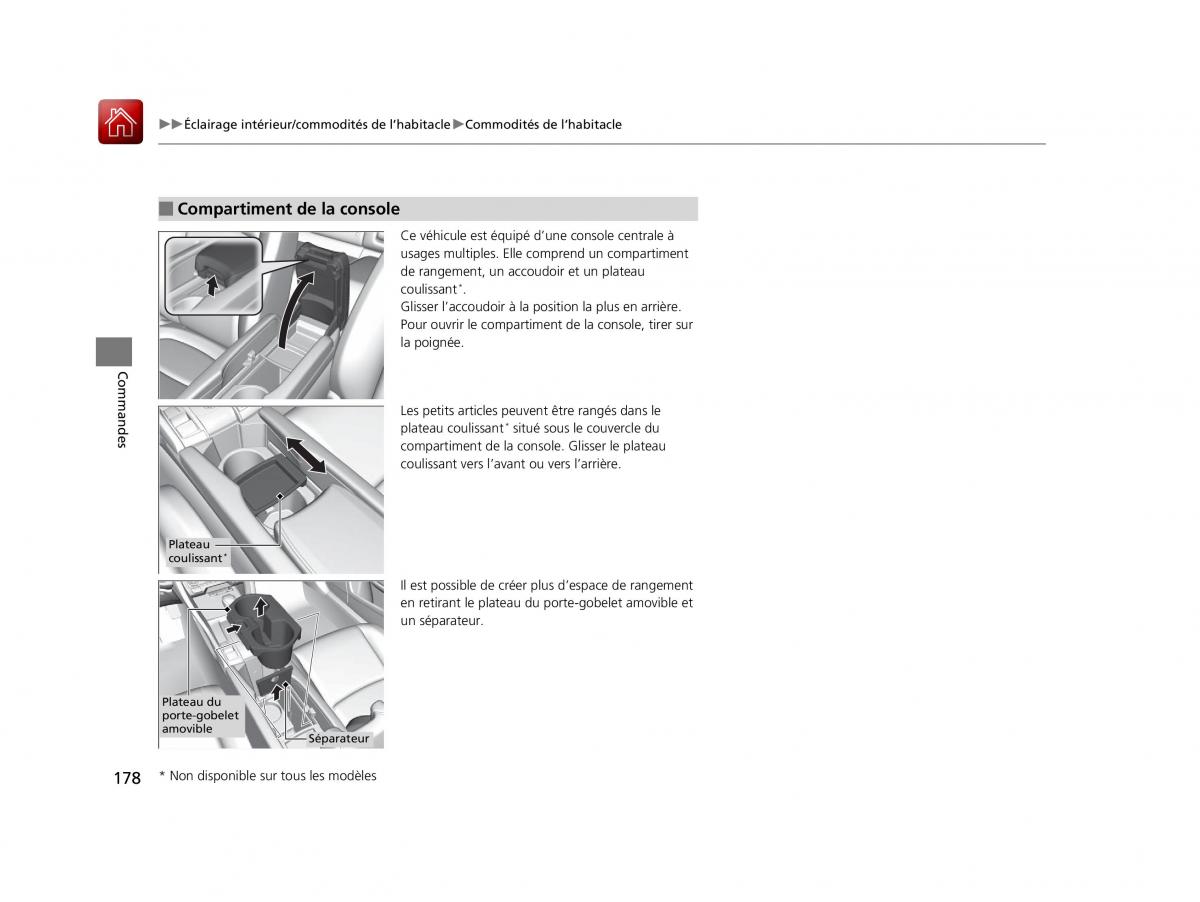 Honda Civic X 10 manuel du proprietaire / page 179