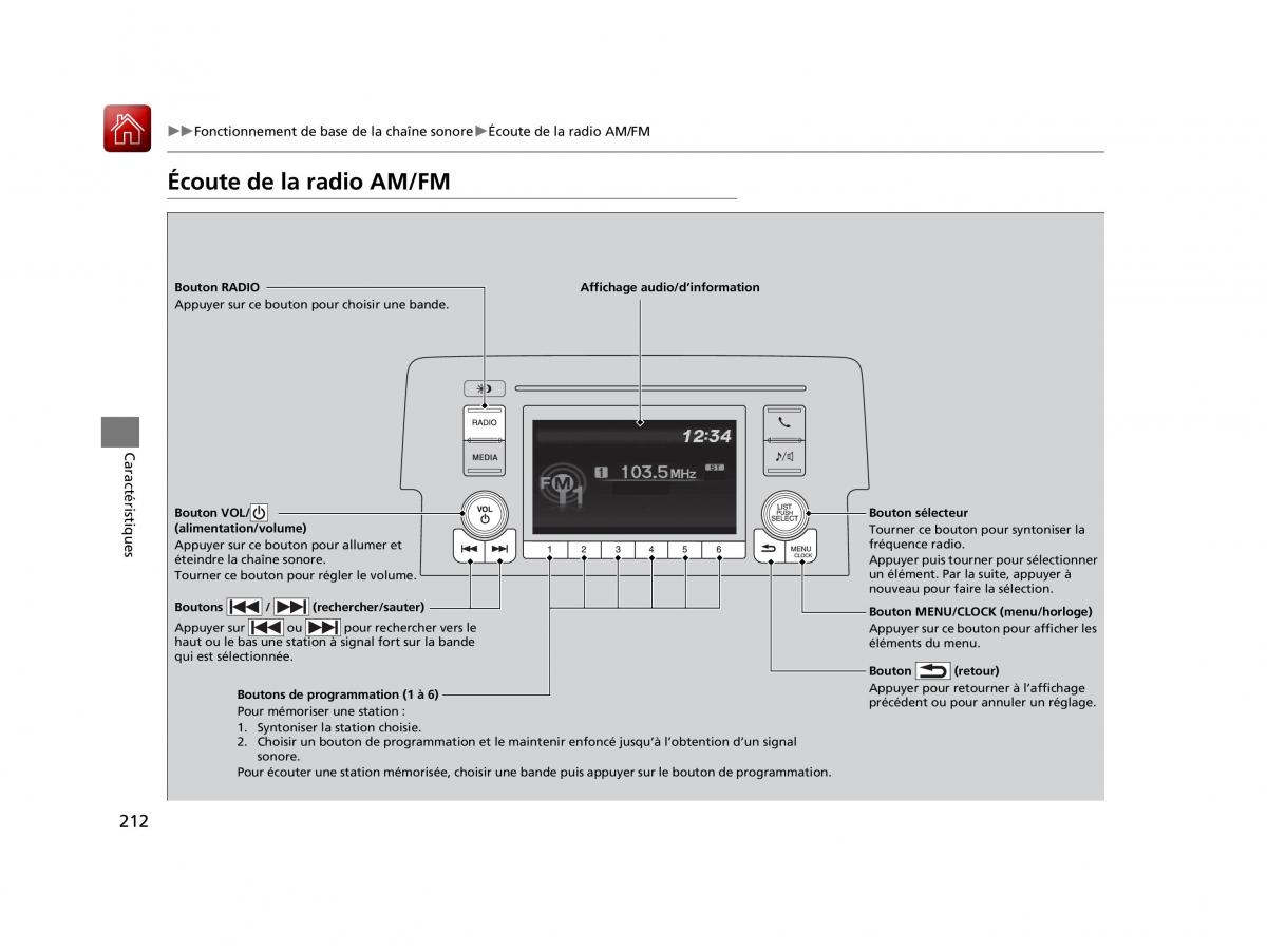 Honda Civic X 10 manuel du proprietaire / page 213