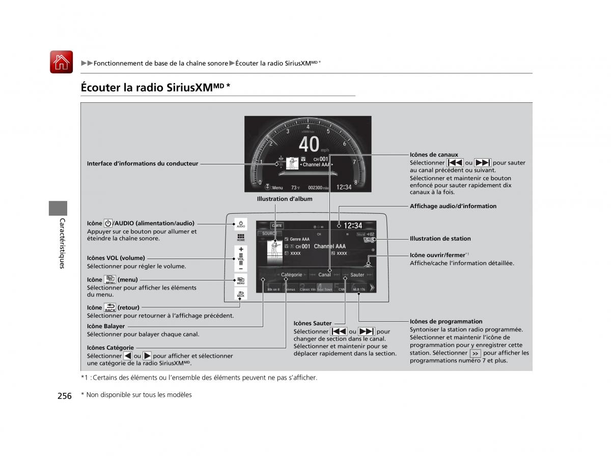 Honda Civic X 10 manuel du proprietaire / page 257