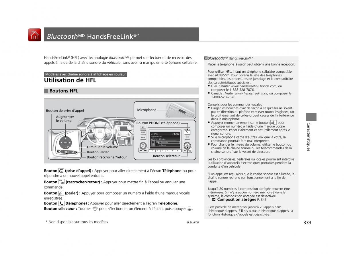 Honda Civic X 10 manuel du proprietaire / page 334