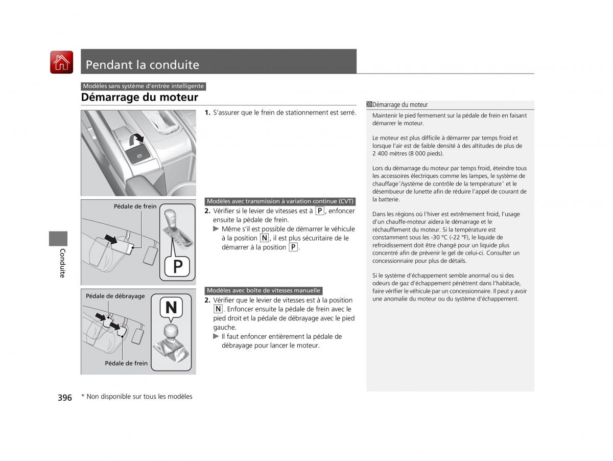 Honda Civic X 10 manuel du proprietaire / page 397