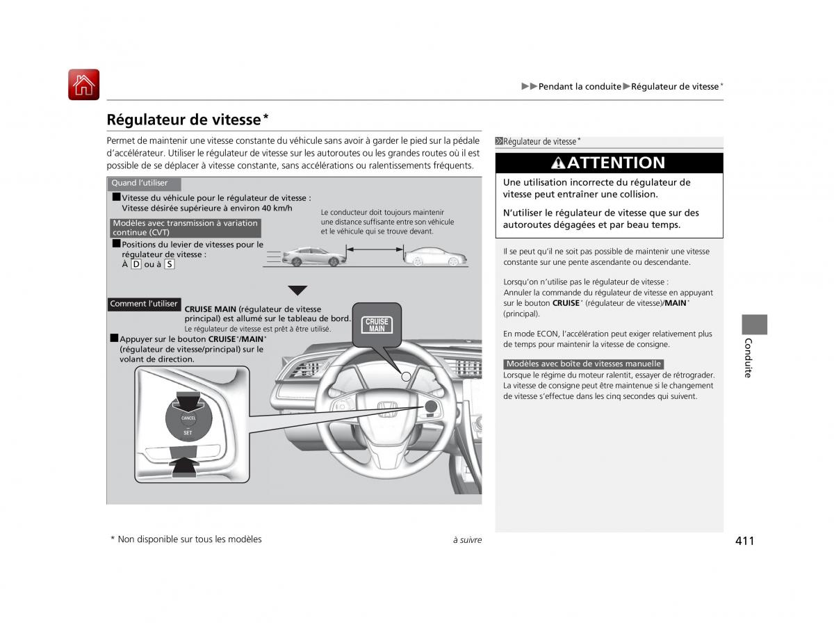 Honda Civic X 10 manuel du proprietaire / page 412