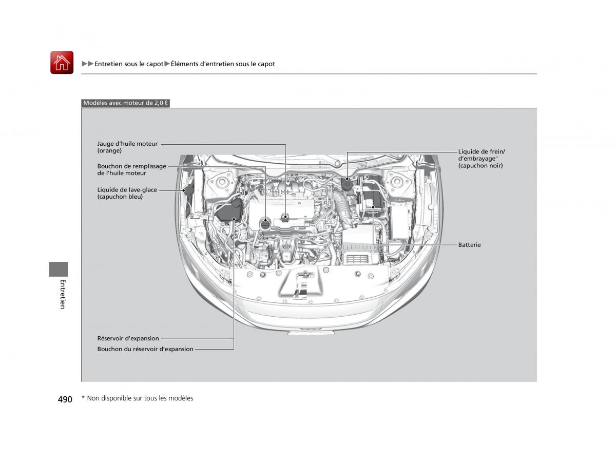 Honda Civic X 10 manuel du proprietaire / page 491