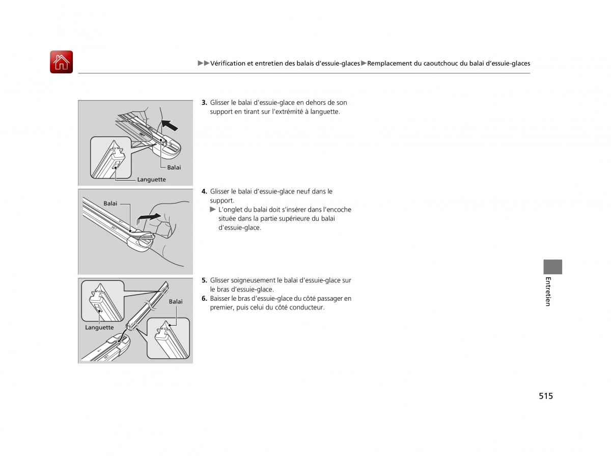 Honda Civic X 10 manuel du proprietaire / page 516