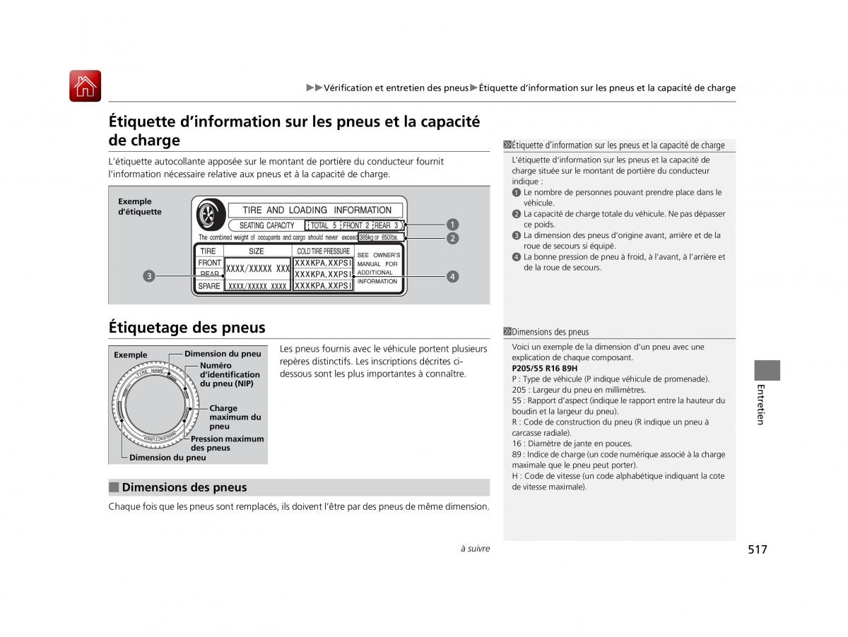 Honda Civic X 10 manuel du proprietaire / page 518