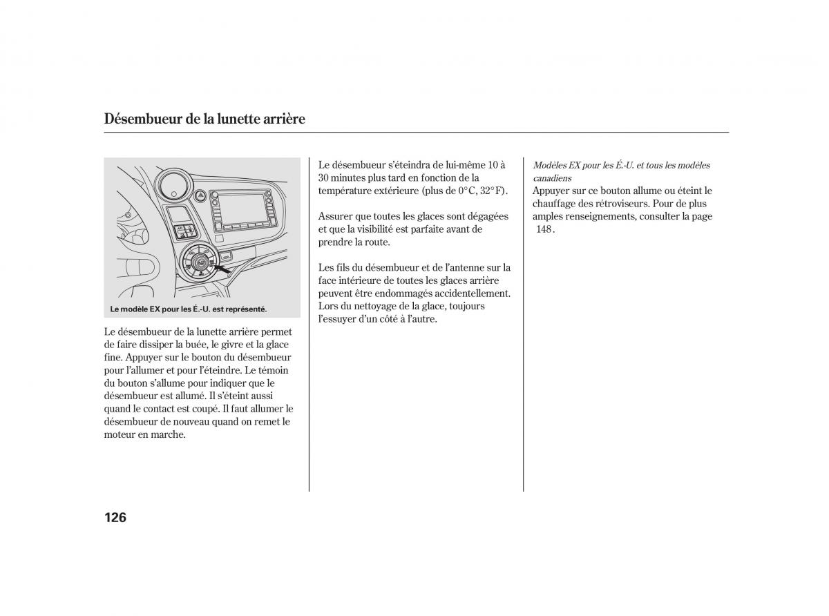 Honda Insight II 2 manuel du proprietaire / page 130