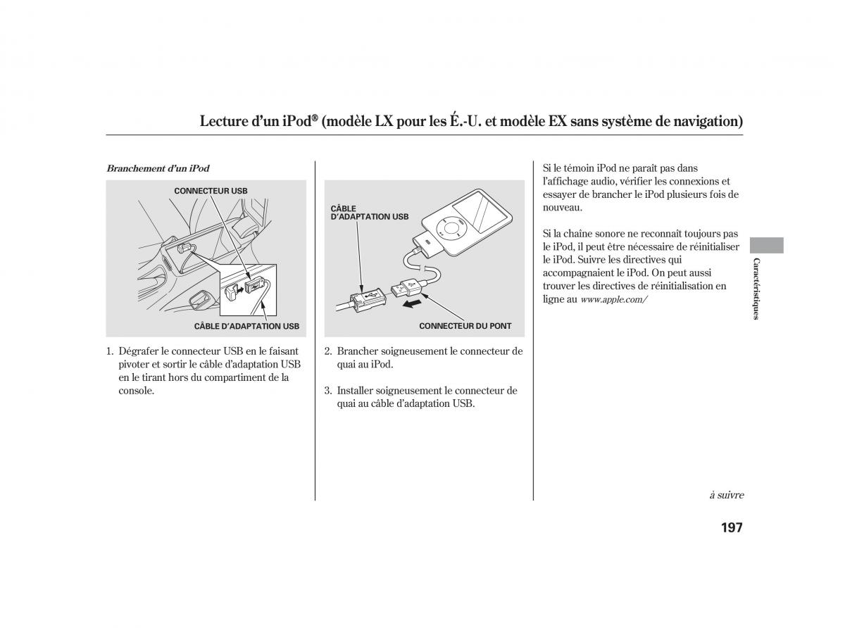 Honda Insight II 2 manuel du proprietaire / page 201