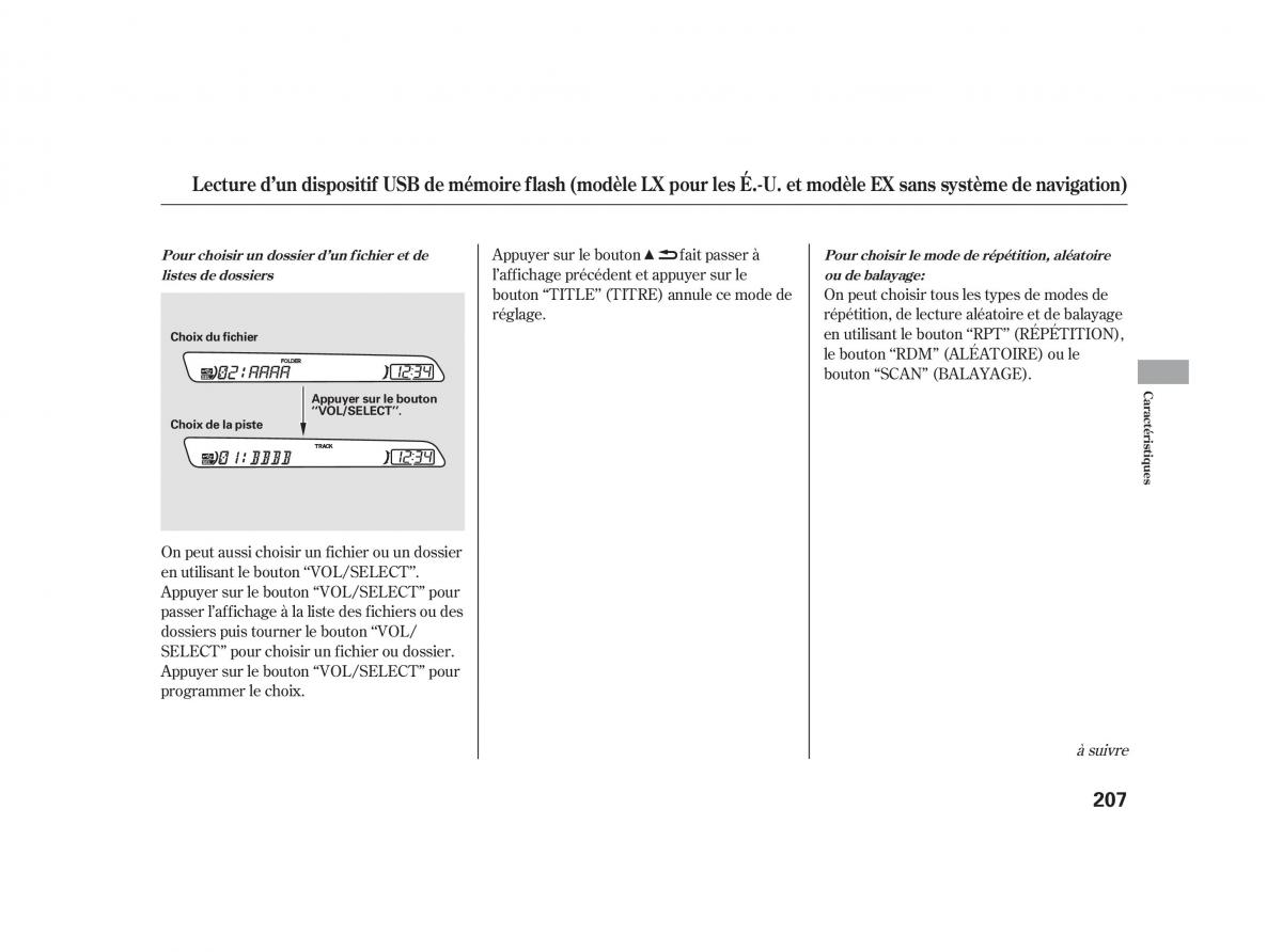 Honda Insight II 2 manuel du proprietaire / page 211