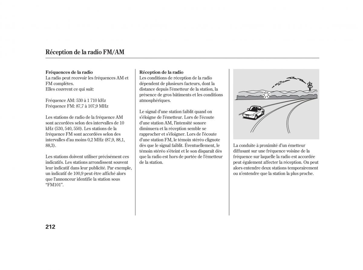 Honda Insight II 2 manuel du proprietaire / page 216