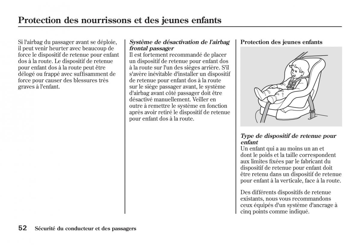 Honda Jazz II 2 manuel du proprietaire / page 57