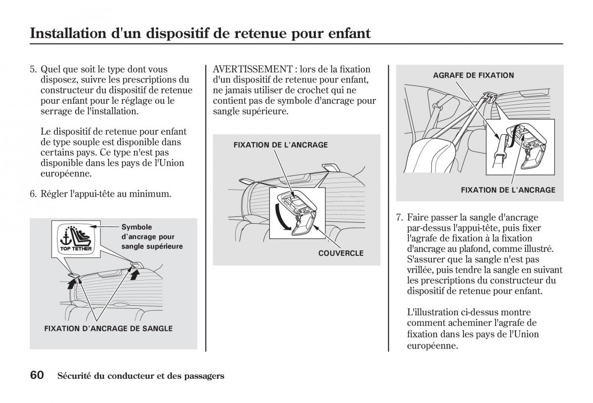 Honda Jazz II 2 manuel du proprietaire / page 65