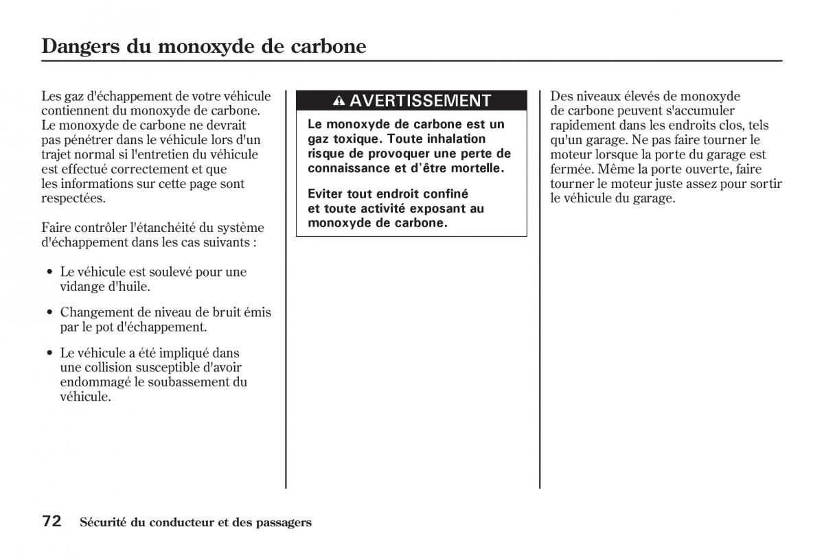 Honda Jazz II 2 manuel du proprietaire / page 77