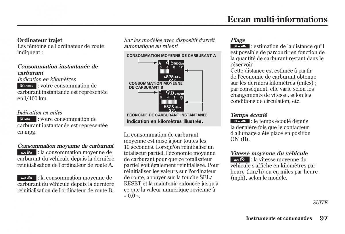 Honda Jazz II 2 manuel du proprietaire / page 102