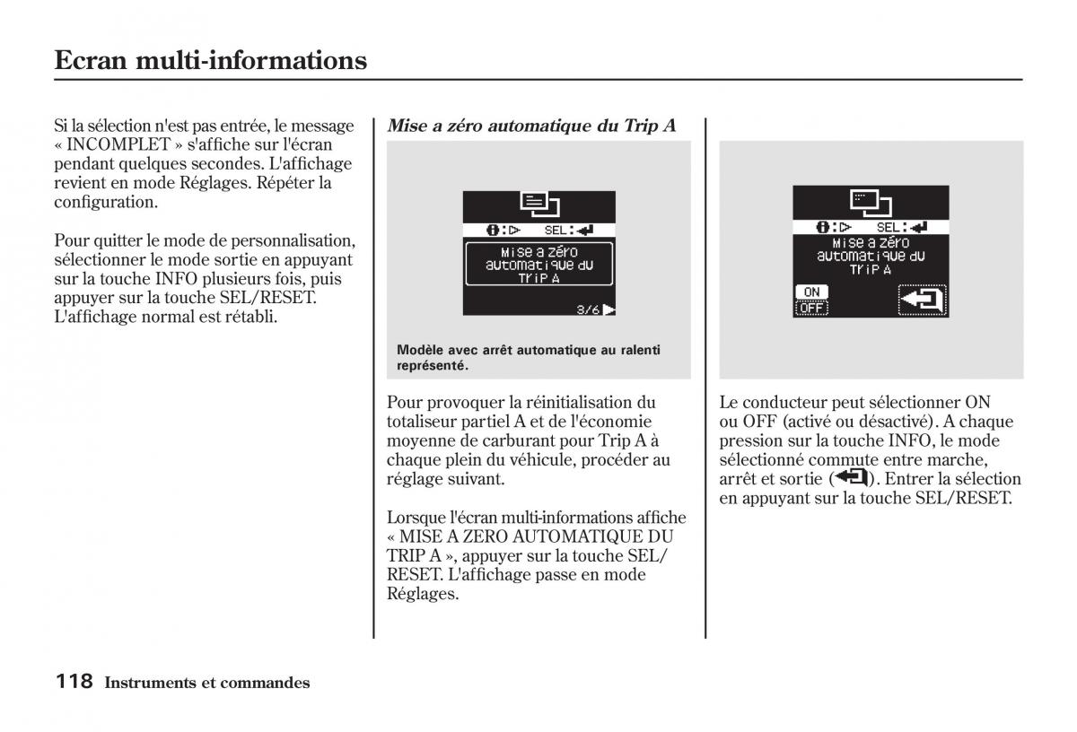 Honda Jazz II 2 manuel du proprietaire / page 123