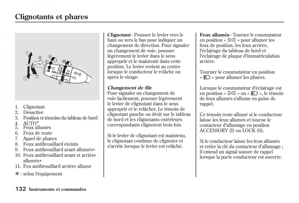 Honda Jazz II 2 manuel du proprietaire / page 137