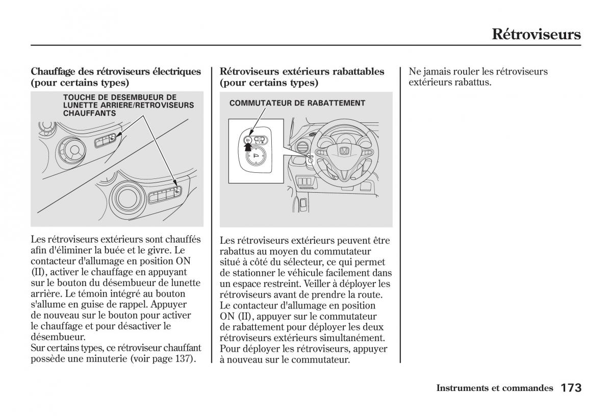 Honda Jazz II 2 manuel du proprietaire / page 178